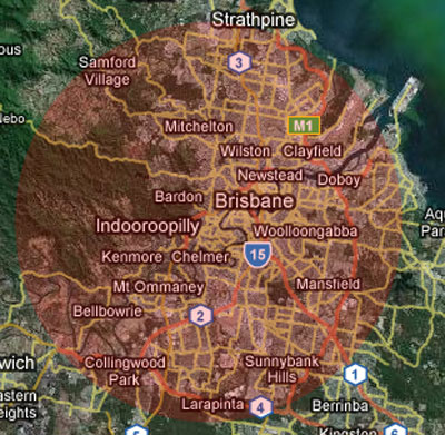 South East Queensland Service Area