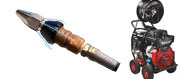 Jet rod pipe rat